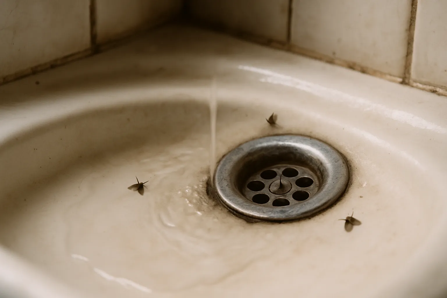 Drain Flies in Your Bathroom: What They're Telling You About Your Drains