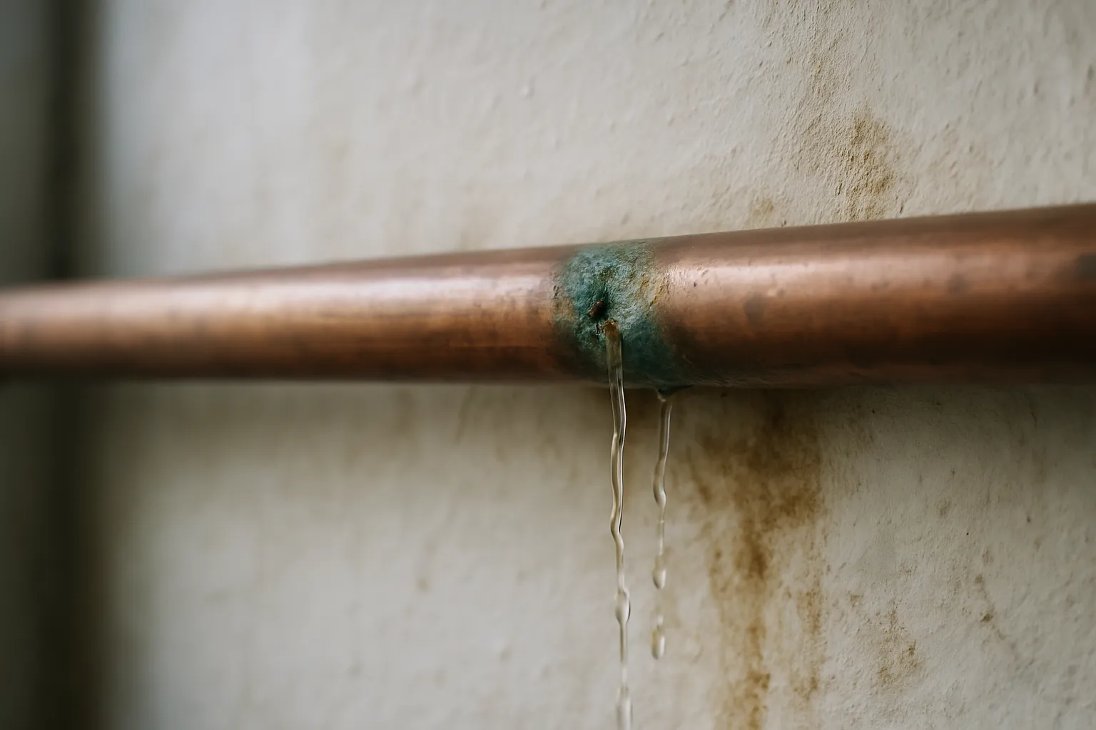 Pinhole Leaks in Copper Plumbing: Why They Happen and What to Do