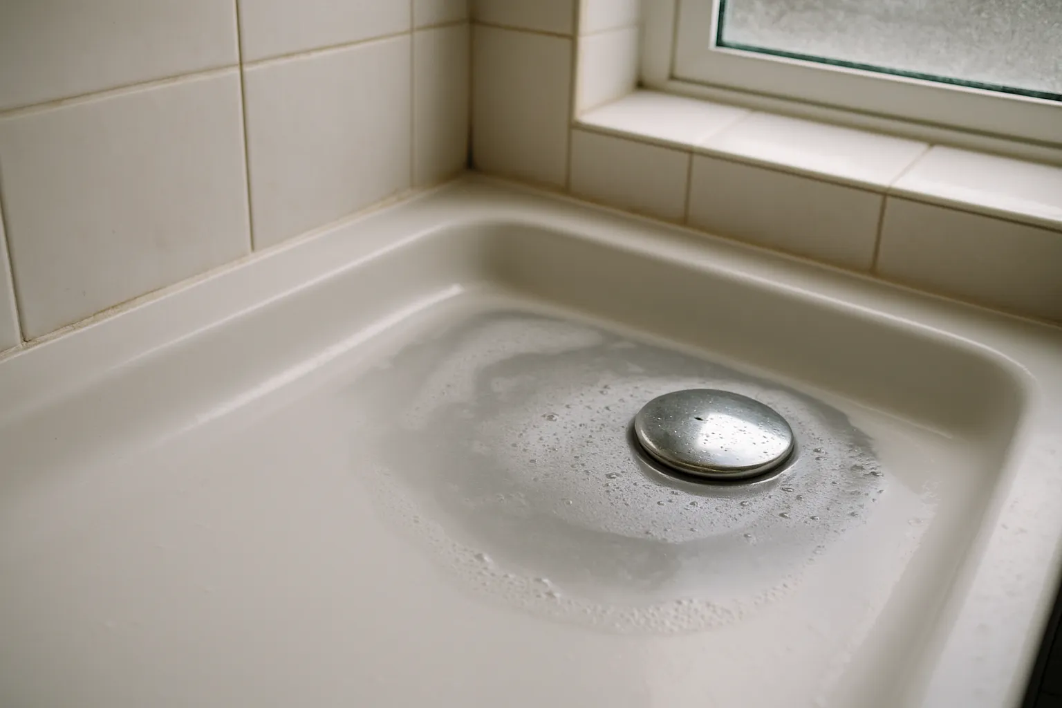 Slow-Draining Shower or Bath: Hair, Limescale or Something Deeper?