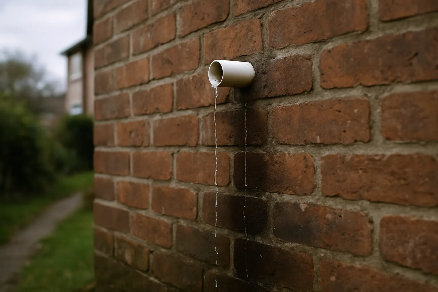 Water Dripping From an Overflow Pipe Outside? How to Identify the Source