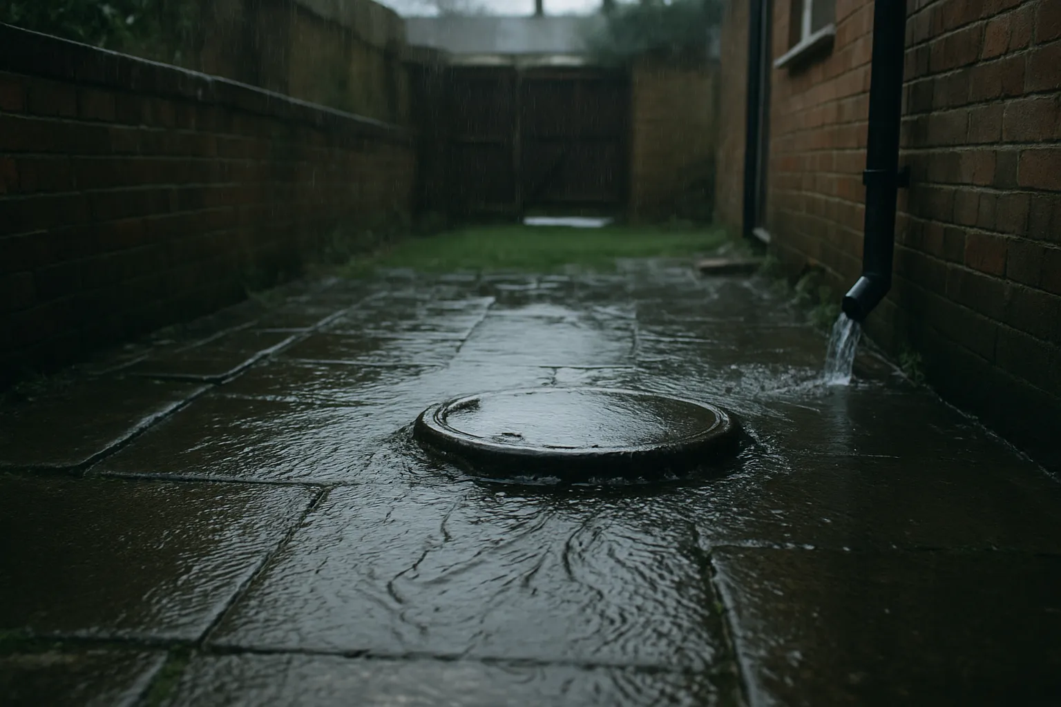 Why Your Drains Back Up After Heavy Rain (and When It's the Sewer, Not You)